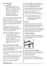 Предварительный просмотр 7 страницы Zanussi ZRB34214XA User Manual