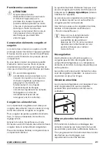 Предварительный просмотр 21 страницы Zanussi ZRB34214XA User Manual