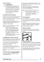 Предварительный просмотр 35 страницы Zanussi ZRB34214XA User Manual