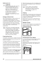 Предварительный просмотр 48 страницы Zanussi ZRB34214XA User Manual