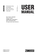 Zanussi ZRB36101WA User Manual preview