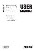 Preview for 1 page of Zanussi ZRB36104WA User Manual