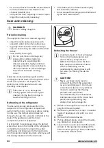 Preview for 24 page of Zanussi ZRB36104WA User Manual