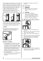 Preview for 28 page of Zanussi ZRB36104WA User Manual