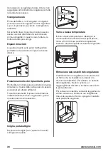 Preview for 36 page of Zanussi ZRB36104WA User Manual