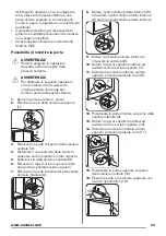 Preview for 43 page of Zanussi ZRB36104WA User Manual