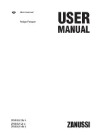 Zanussi ZRB38212WA User Manual preview