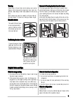 Предварительный просмотр 5 страницы Zanussi ZRB632FS User Manual