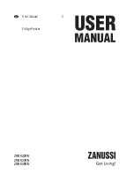 Предварительный просмотр 1 страницы Zanussi ZRB638FW User Manual