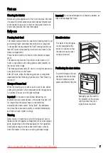 Предварительный просмотр 7 страницы Zanussi ZRB835NXL1 User Manual