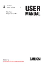 Zanussi ZRB934PW2 User Manual preview