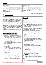 Предварительный просмотр 2 страницы Zanussi ZRB934PW2 User Manual