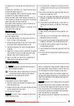 Предварительный просмотр 7 страницы Zanussi ZRB934PW2 User Manual