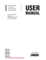 Zanussi ZRB934XL User Manual preview