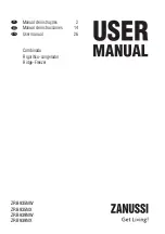 Zanussi ZRB935NW User Manual предпросмотр