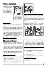 Предварительный просмотр 7 страницы Zanussi ZRB935NW User Manual