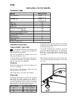 Предварительный просмотр 10 страницы Zanussi ZRD 23 JCS Instruction Book