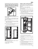 Предварительный просмотр 11 страницы Zanussi ZRD 23 JCS Instruction Book