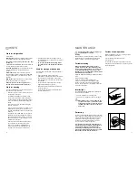 Предварительный просмотр 6 страницы Zanussi ZRD 23 SC Instruction Booklet