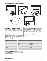 Предварительный просмотр 13 страницы Zanussi ZRG14800WA User Manual