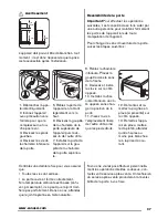 Предварительный просмотр 37 страницы Zanussi ZRG14800WA User Manual