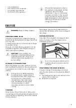 Предварительный просмотр 5 страницы Zanussi ZRG14800WV User Manual