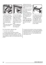 Preview for 24 page of Zanussi ZRG14801WA User Manual