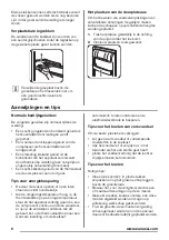 Предварительный просмотр 6 страницы Zanussi ZRG15807WA User Manual