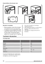 Предварительный просмотр 26 страницы Zanussi ZRG15807WA User Manual