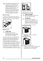 Предварительный просмотр 38 страницы Zanussi ZRG15807WA User Manual