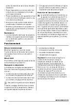 Preview for 24 page of Zanussi ZRG16600WA User Manual