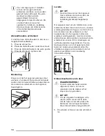 Предварительный просмотр 10 страницы Zanussi ZRG16605WA User Manual