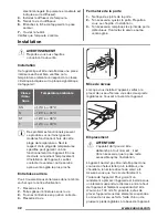 Предварительный просмотр 32 страницы Zanussi ZRG16605WA User Manual