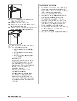 Предварительный просмотр 45 страницы Zanussi ZRG16605WA User Manual