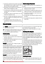 Предварительный просмотр 40 страницы Zanussi ZRG314SW User Manual