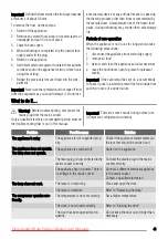 Предварительный просмотр 41 страницы Zanussi ZRG314SW User Manual