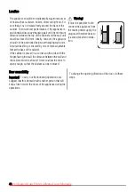 Предварительный просмотр 44 страницы Zanussi ZRG314SW User Manual