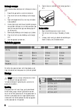 Preview for 8 page of Zanussi ZRG716CW User Manual