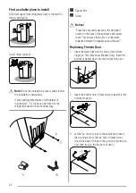 Предварительный просмотр 42 страницы Zanussi ZRS9600FA User Manual