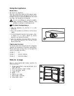 Предварительный просмотр 6 страницы Zanussi ZRT 1646 Instruction Book