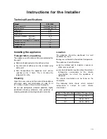 Preview for 13 page of Zanussi ZRT 175W Instruction Book