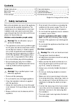 Preview for 2 page of Zanussi ZRT18100WA User Manual