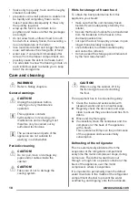 Preview for 18 page of Zanussi ZRT23105WA User Manual