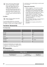 Предварительный просмотр 48 страницы Zanussi ZRT23106WA User Manual