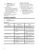 Preview for 40 page of Zanussi zrt27101wa User Manual