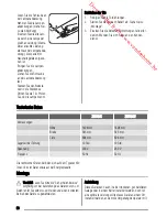 Предварительный просмотр 58 страницы Zanussi ZRT724W User Manual