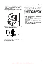 Предварительный просмотр 25 страницы Zanussi ZRX 307 W Instruction Book