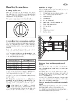 Предварительный просмотр 41 страницы Zanussi ZRX 7 JB Instruction Book