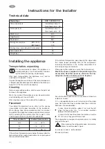 Предварительный просмотр 44 страницы Zanussi ZRX 7 JB Instruction Book