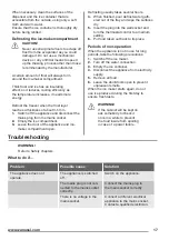 Preview for 17 page of Zanussi ZRX51100WA User Manual